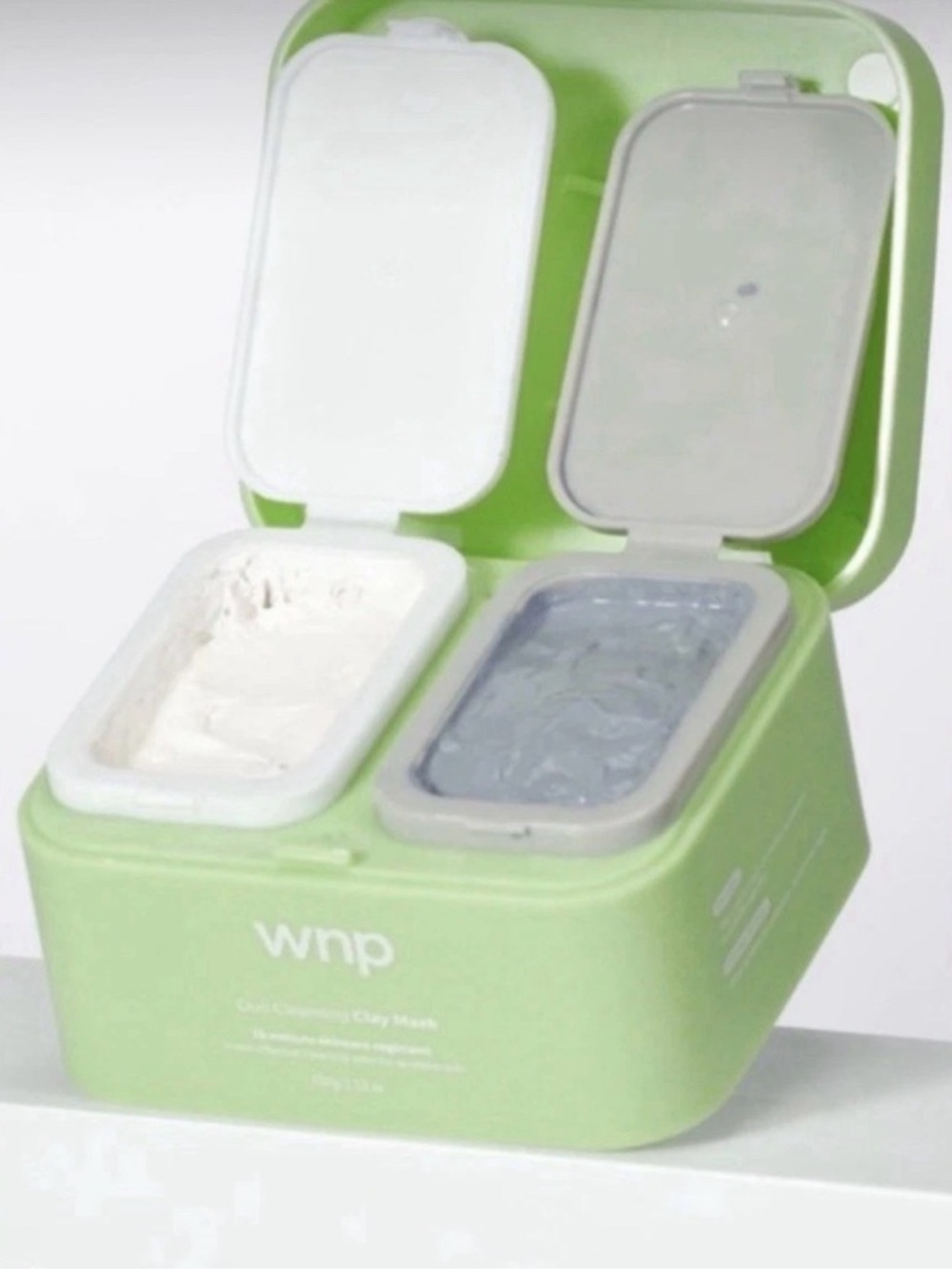 2-in-1 Glacial Clay Masks Containing 5 types of HA - facial skin care by WNP